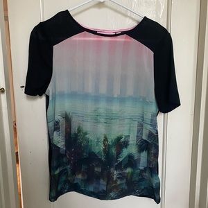Ted Baker Tropical Black Shirt